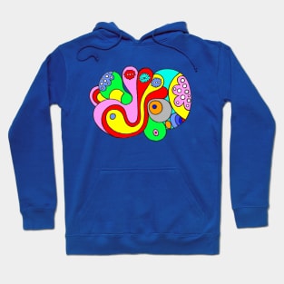 Abstract Cell Hoodie